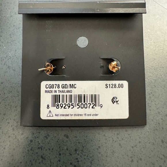 NWT ($128), Coach Bow Earrings - Picture 2 of 3